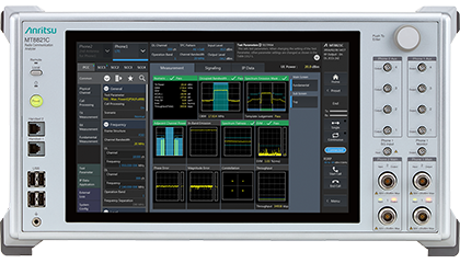 安立MT8821C携手三星电子，突破5G性能边界 成功实现6CA载波聚合下的最大吞吐率测试